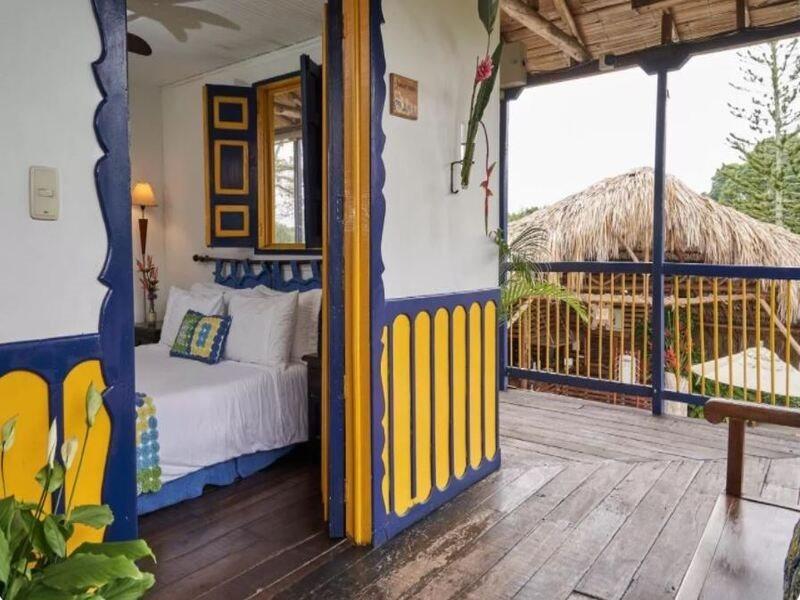 Hotel Hacienda Combia Эль-Каймо Экстерьер фото
