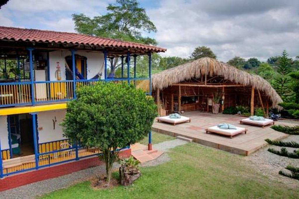 Hotel Hacienda Combia Эль-Каймо Экстерьер фото