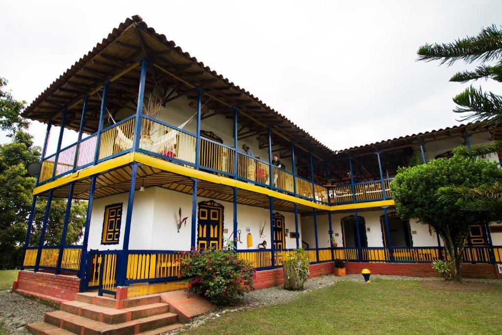 Hotel Hacienda Combia Эль-Каймо Экстерьер фото
